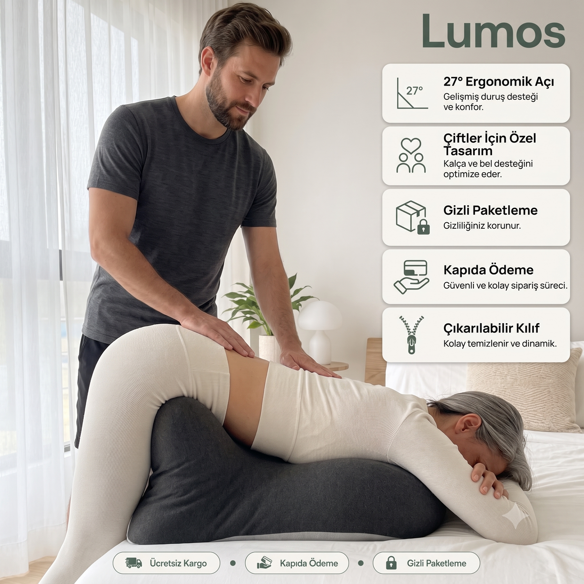 Comfort Wedge Destek Yastığı